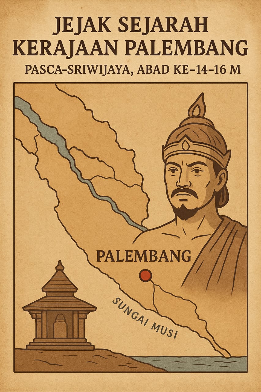 Jejak Sejarah Kerajaan Palembang: Dari Runtuhnya Sriwijaya Hingga Kejayaan Baru di Abad 14–16 M