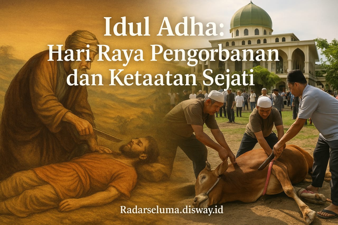 Idul Adha: Hari Raya Pengorbanan, Kisah Ketaatan Nabi Ibrahim AS dan Nabi Ismail AS kepada Allah SWT