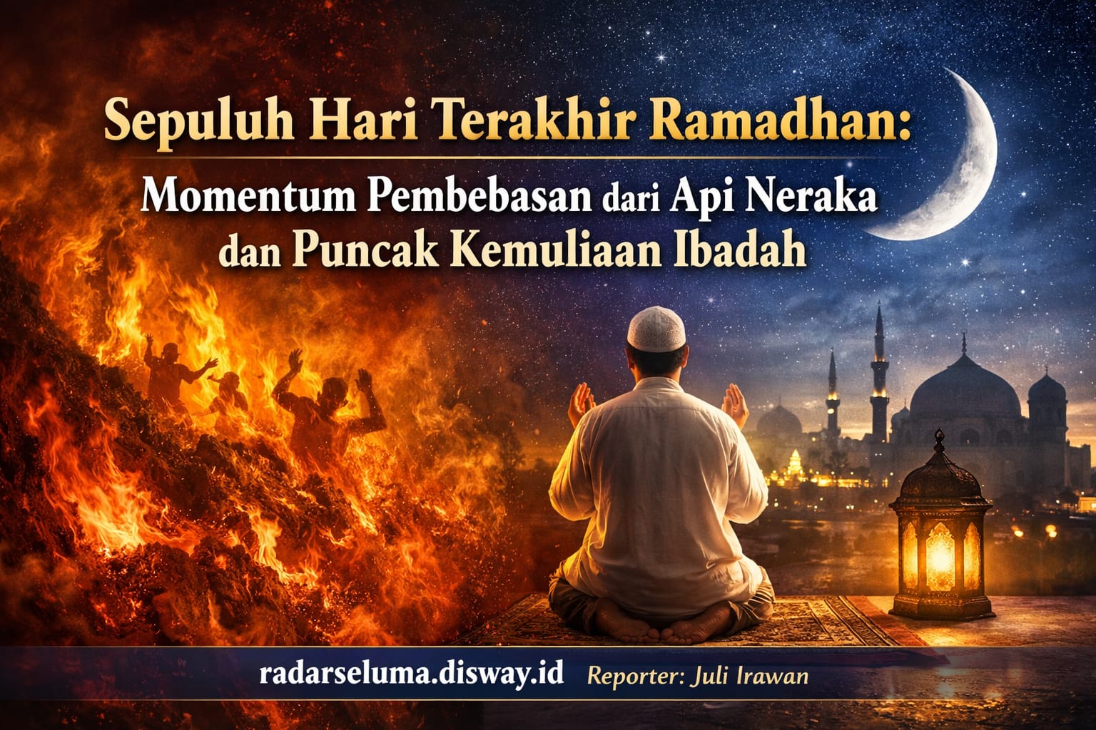 Sepuluh Hari Terakhir Ramadhan: Momentum Pembebasan dari Api Neraka dan Puncak Kemuliaan Ibadah