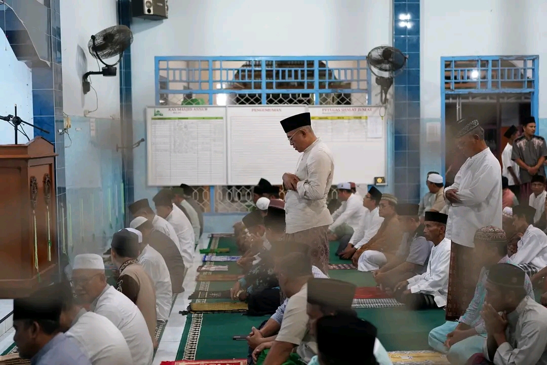 Safari Ramadan Bupati BS Perdana, Kunjungi Masjid An-Nur