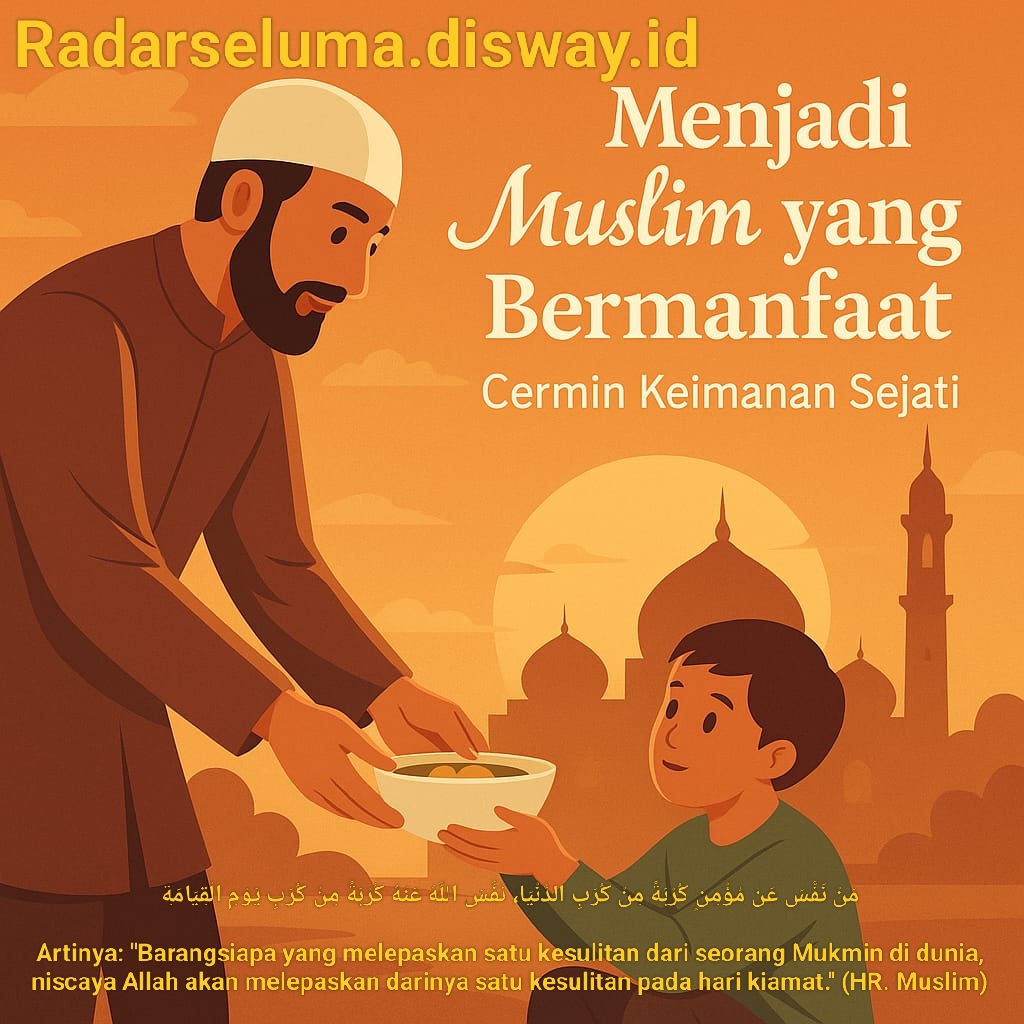 Menjadi Muslim yang Bermanfaat bagi Orang Lain