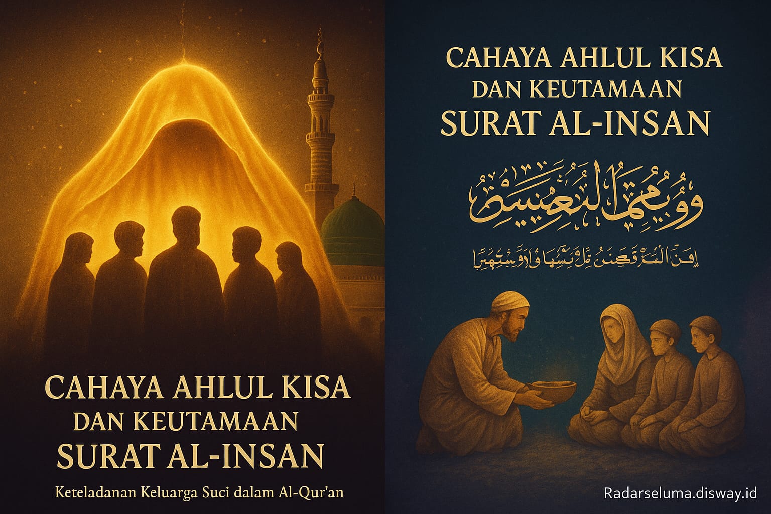 Cahaya Ahlul Kisa dan Keutamaan Surat Al-Insan: Keteladanan Keluarga Suci dalam Al-Qur’an
