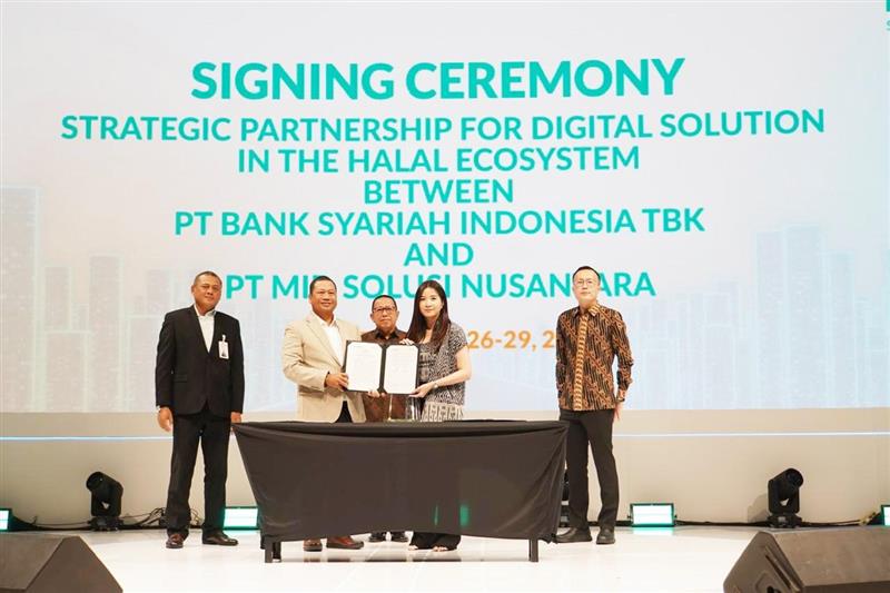 Wujudkan Ekosistem Keuangan Syariah Digital Efisien, BSI dan Mekari Kolaborasi