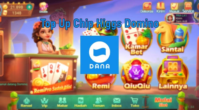 Cara Bermain Higgs Domino Island Jadi Saldo DANA Gratis,  Terbaru 2025. berikut Caranya