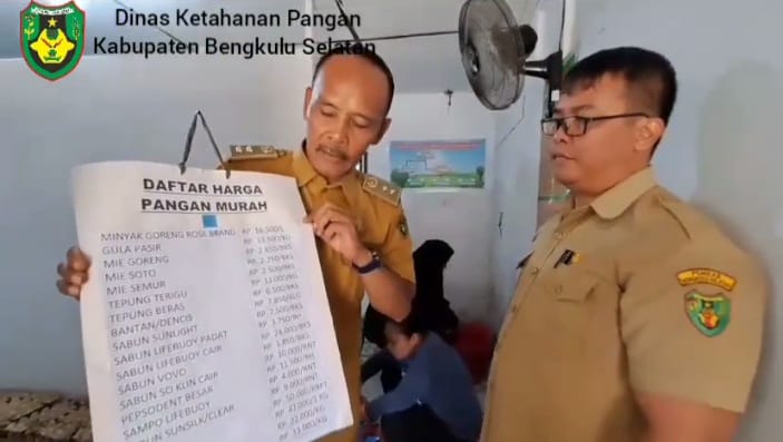 DKP Bengkulu Selatan Larang Sembako Eragro Dijual Kembali