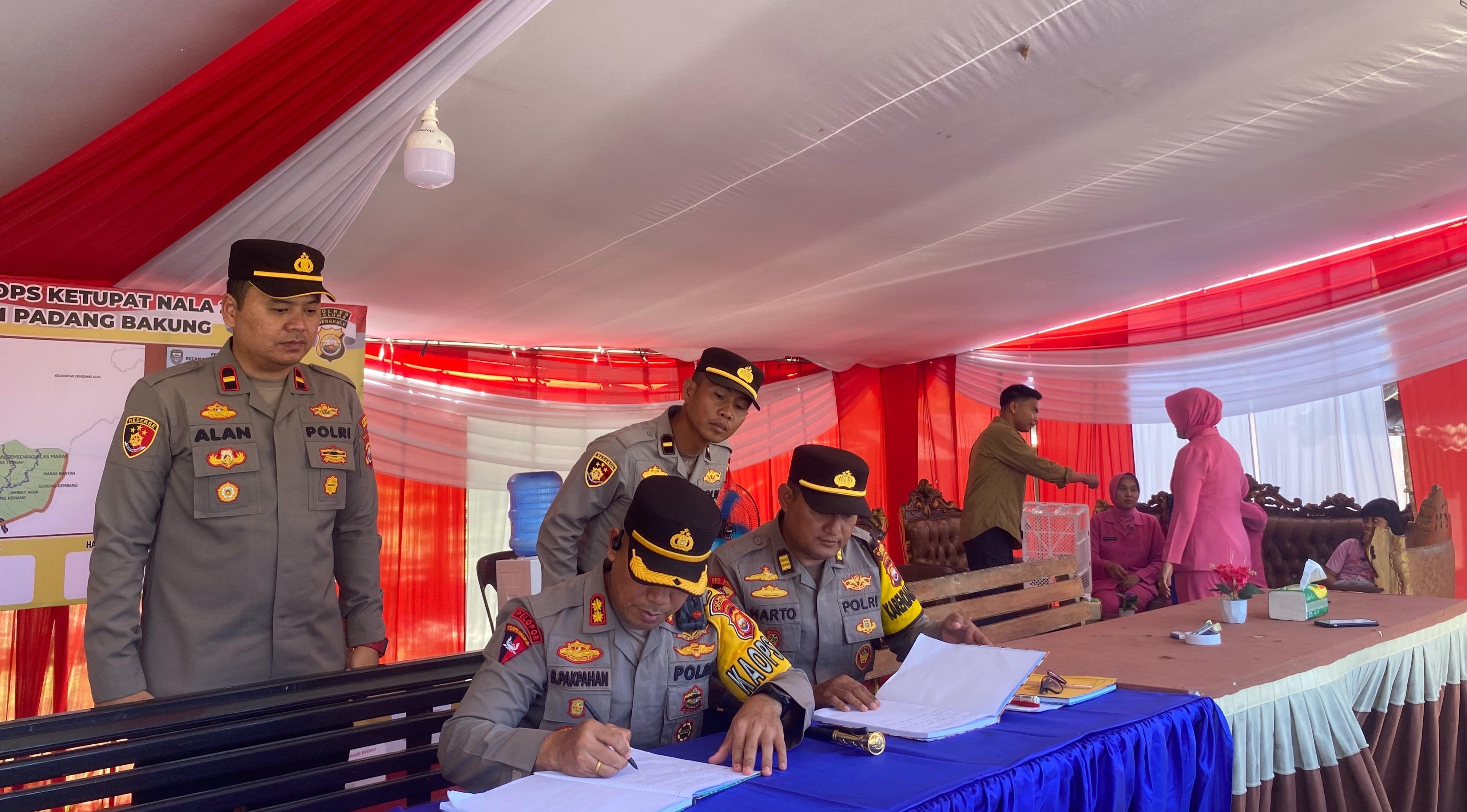   Wisata dan Arus Balik Lebaran jadi Fokus Pengamanan Polsek SAM Seluma