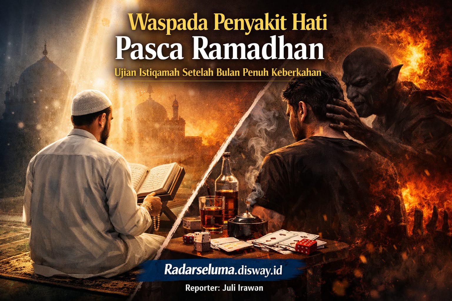 “Waspada Penyakit Hati Pasca Ramadhan: Ujian Istiqamah Setelah Bulan Penuh Keberkahan”