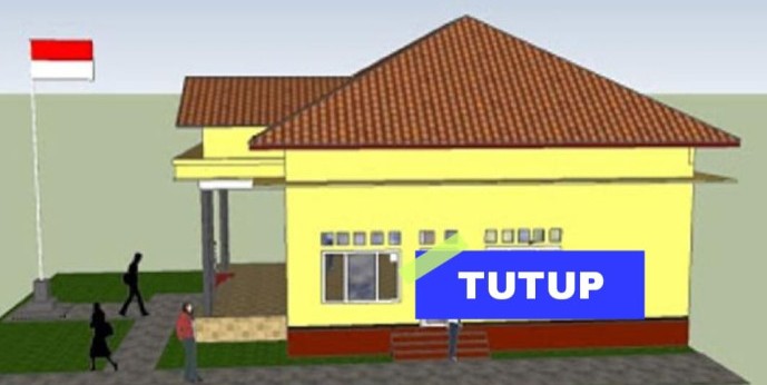 ADD Tak Kunjung Cair, Kantor Desa Talang Alai Seluma Tutup