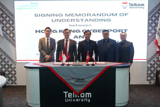 Cyberport dan Telkom University Jalin Kerjasama, Percepat Ekspansi Teknologi HK di ASEAN dan Belt & Road