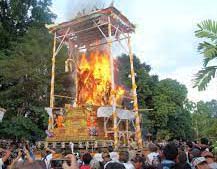 Upacara Pemakaman Ngaben di Suku Bali! Banyak Dilakukan Warga Hindu