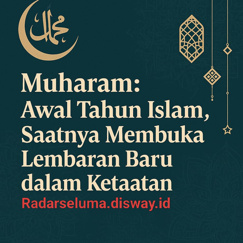 Muharam: Awal Tahun Islam, Saatnya Membuka Lembaran Baru dalam Ketaatan