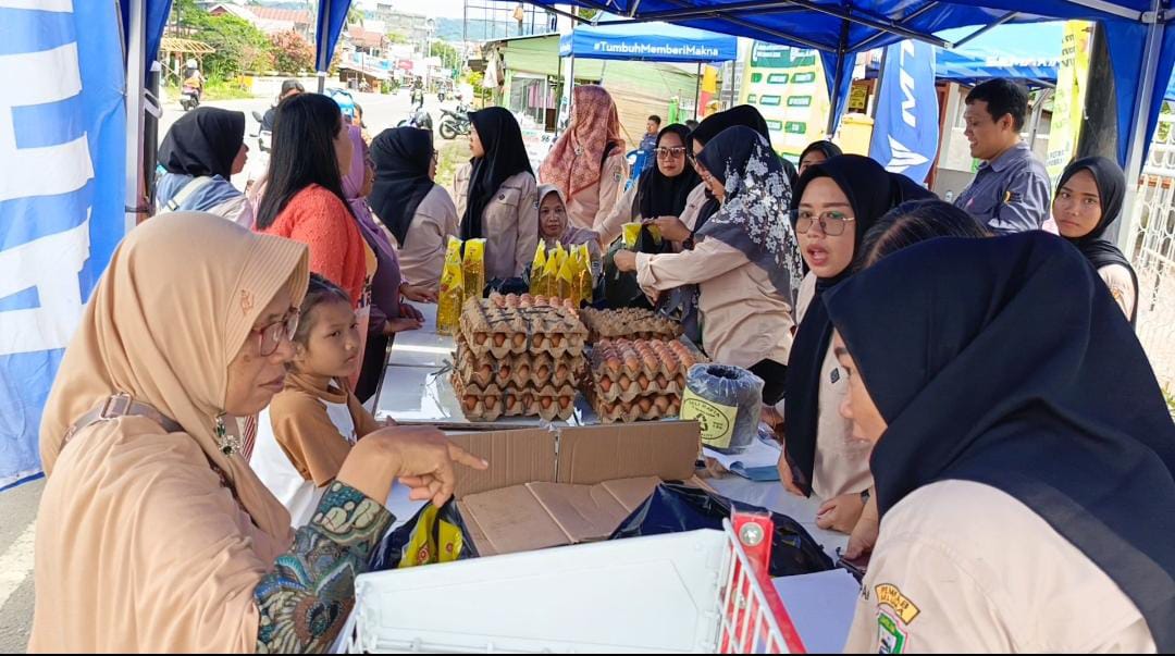 Pasar Murah Digelar DKP Seluma Jelang Ramadan, Langsung Ludes  Diserbu Warga