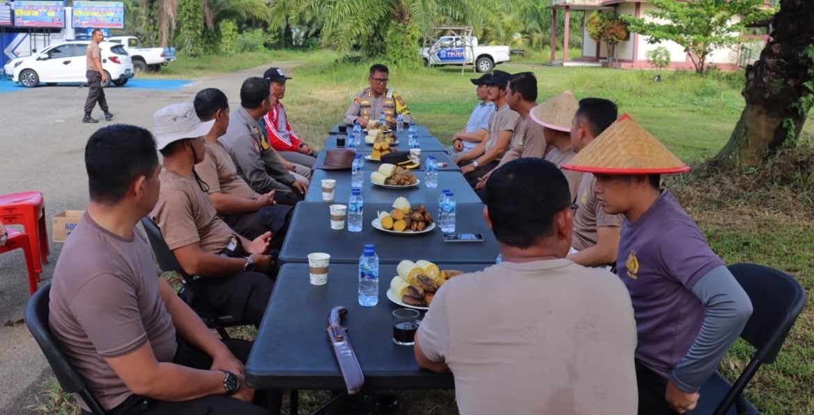 2 Ha Lahan Tidur di Polres BS, Akan DItanami Ubi dan Jagung Manis