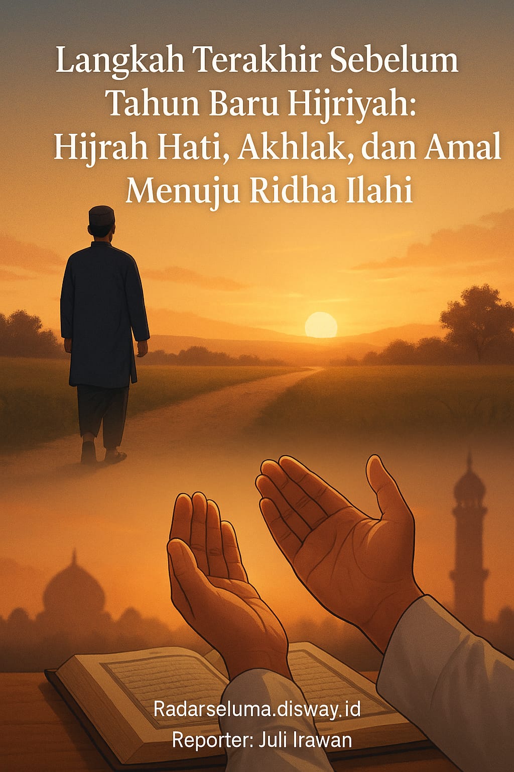 Langkah Terakhir Sebelum Tahun Baru Hijriyah: Hijrah Hati, Akhlak, dan Amal Menuju Ridha Ilahi