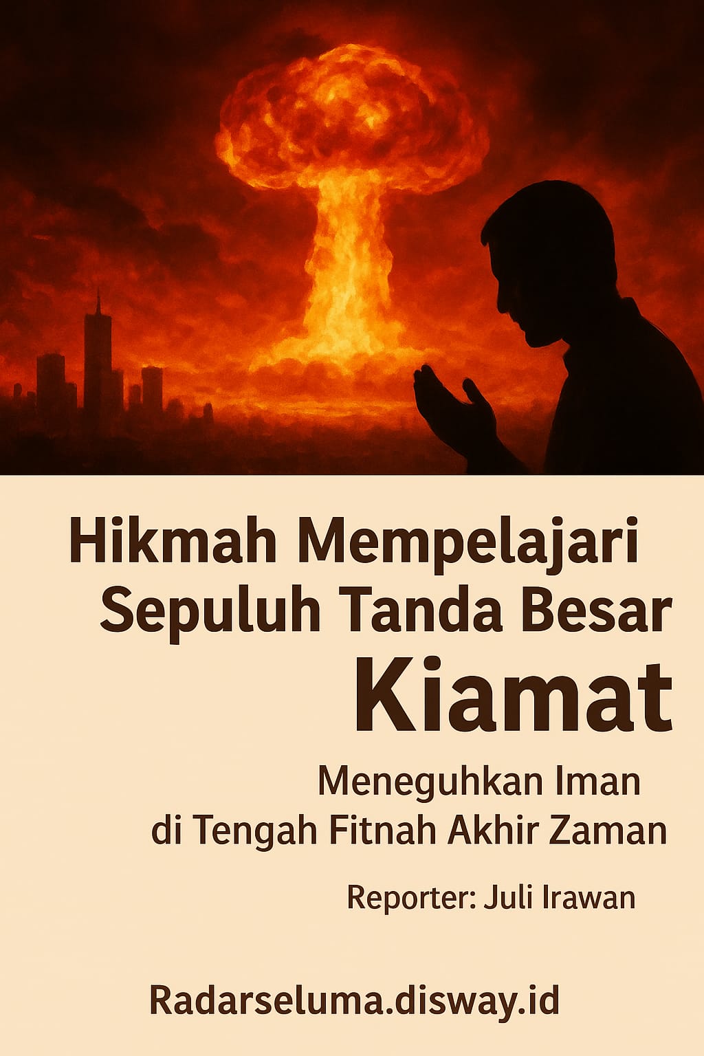 Hikmah Mempelajari Sepuluh Tanda Besar Kiamat: Meneguhkan Iman di Tengah Fitnah Akhir Zaman