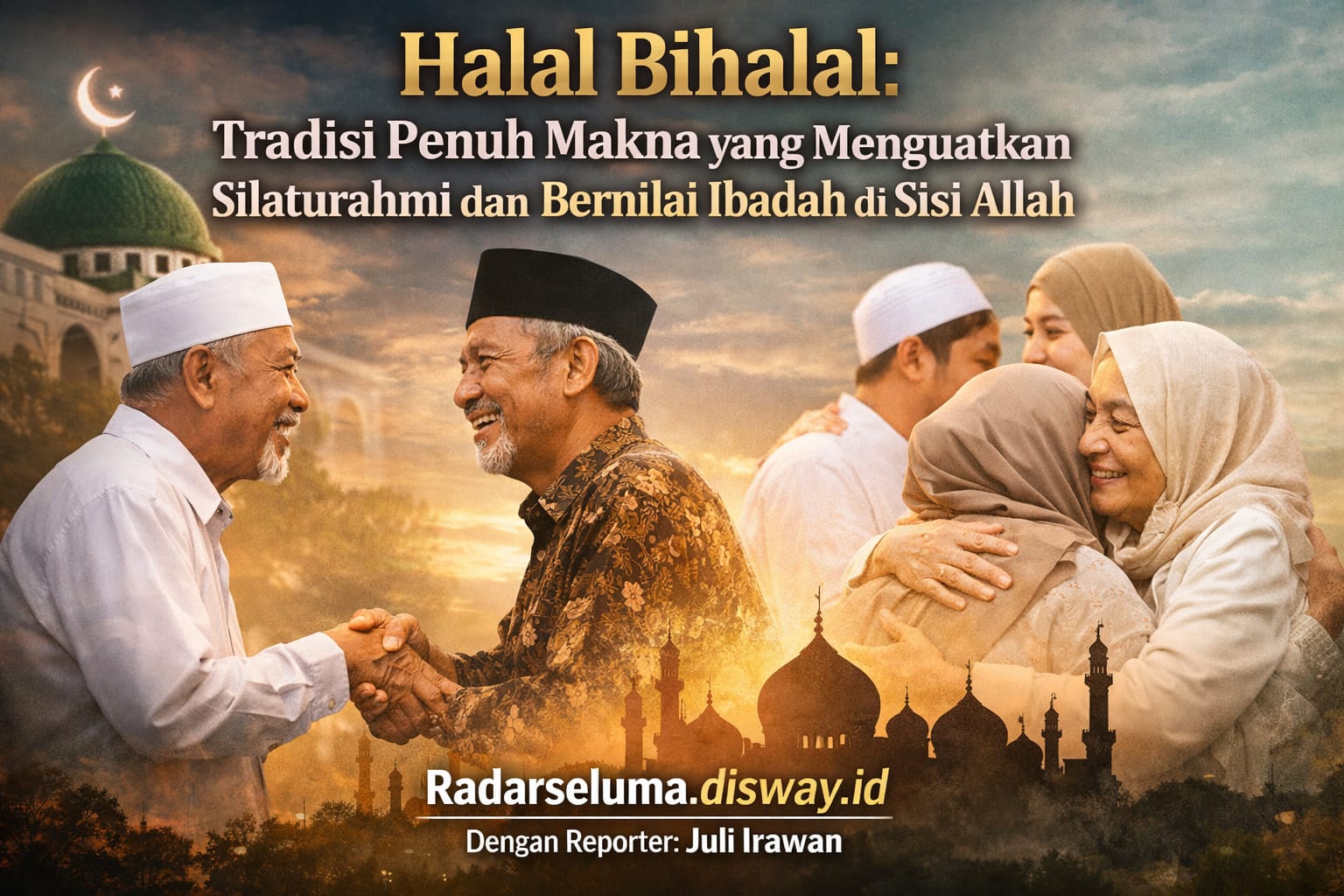Halal Bihalal: Tradisi Penuh Makna yang Menguatkan Silaturahmi dan Bernilai Ibadah di Sisi Allah