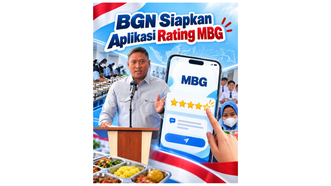BGN Siapkan Aplikasi Rating MBG, Sekolah Bisa Beri Nilai Layanan SPPG