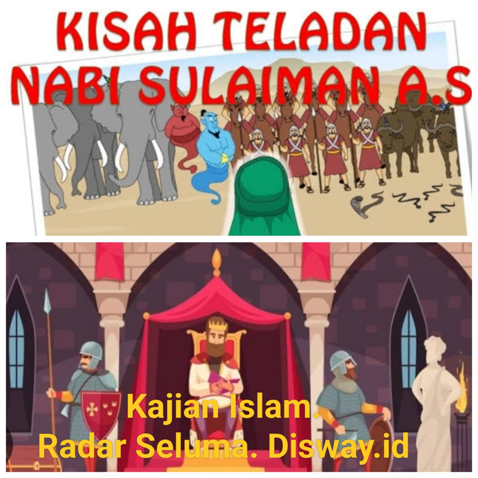 Kisah Teladan Nabi Sulaiman AS Yang Amat Bijaksana Part Lima