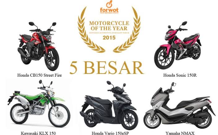 Kemajuan Industri Sepeda Motor di Indonesia, 6 Merek Motor Paling Laris di Indonesia 