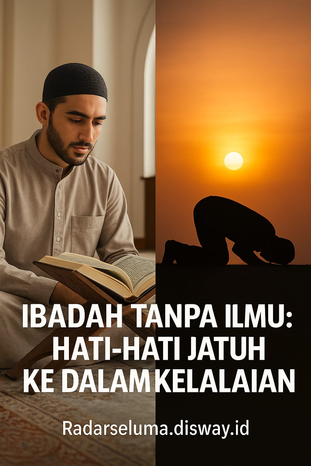 Ibadah Tanpa Ilmu: Hati-Hati Jatuh ke dalam Kelalaian