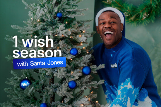    1wish Season bersama Santa Jones, Perayaan  Natal Bersama 1win dan Jon Jones