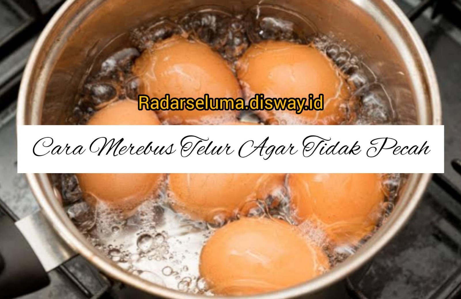 5 Cara Merebus Telur Agar Tidak Pecah dan Mudah Dikupas,  Nomor 3 Telur Harus Dilubangi!