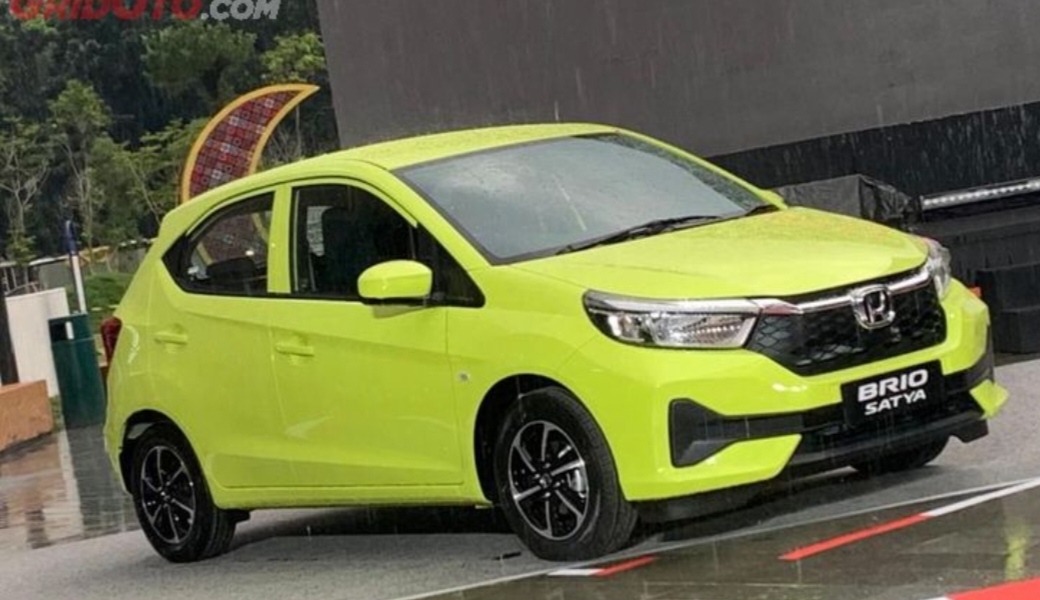 Honda Brio facelift 2023 Mendapatkan Dua Pilihan Warna Baru, Electric Lime Metallic Ditawarkan Seluruh Tipe