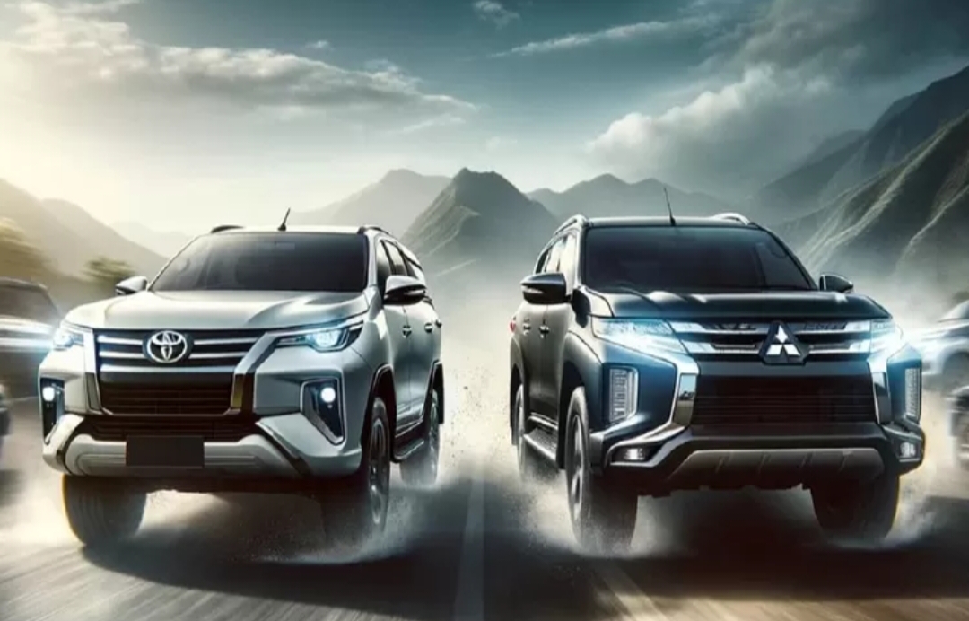 Toyota Fortuner Sport vs Mitsubishi Pajero Sport Duel SUV Ladder Frame di Pasar Otomotif