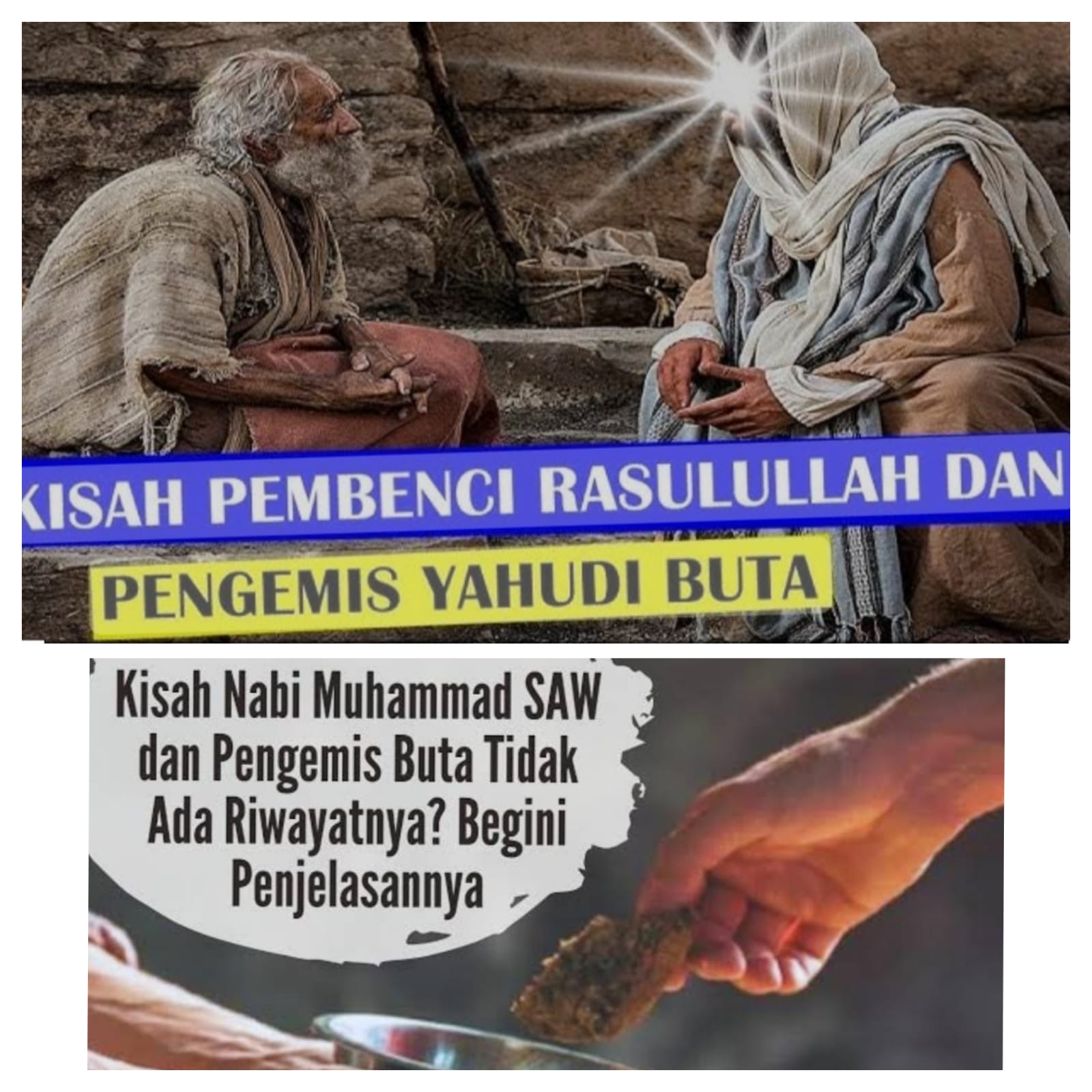 Berkat Kesabaran Rasulullah Pengemis Yang Membencinya Menyesal, Gimana Kisahnya Yuk Simak.