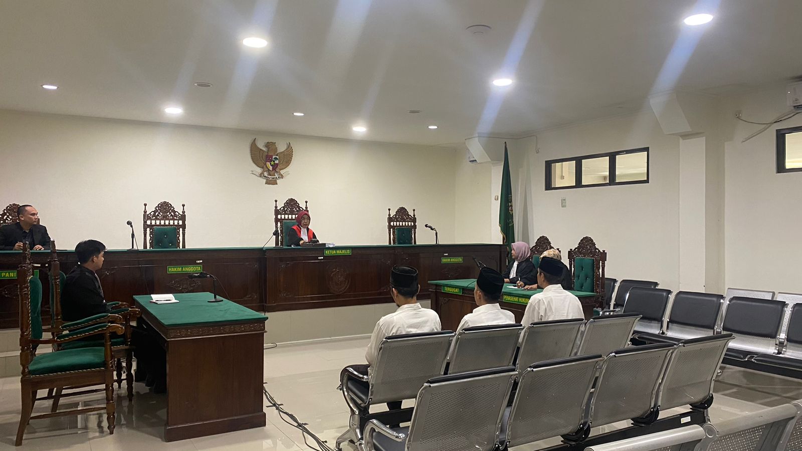  Sidang Putusan 3 Terdakwa Belanja Operasional Setwan Seluma Tertunda, Hakim Sakit