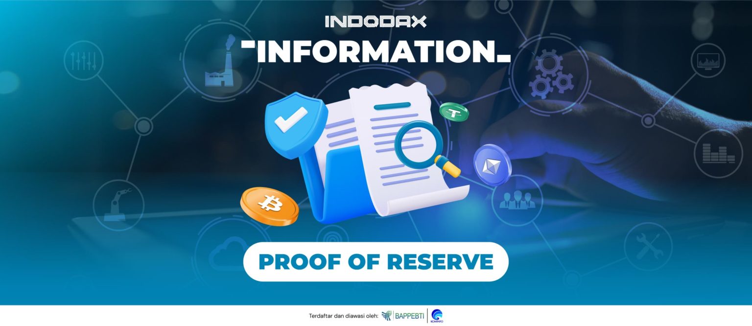 Update Maintenance & Proof of Reserve INDODAX, Jamin Asset Member