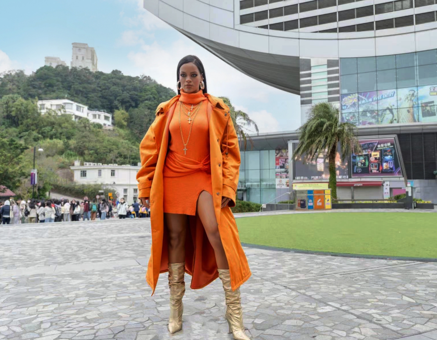 Patung Mode Rihanna  Melengkapi Koleksi Madame Tussauds 