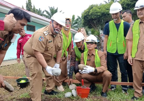 SMPN 4 Bengkulu Selatan Rehab Empat Ruang Belajar, Bupati Laksanakan Titik Nol