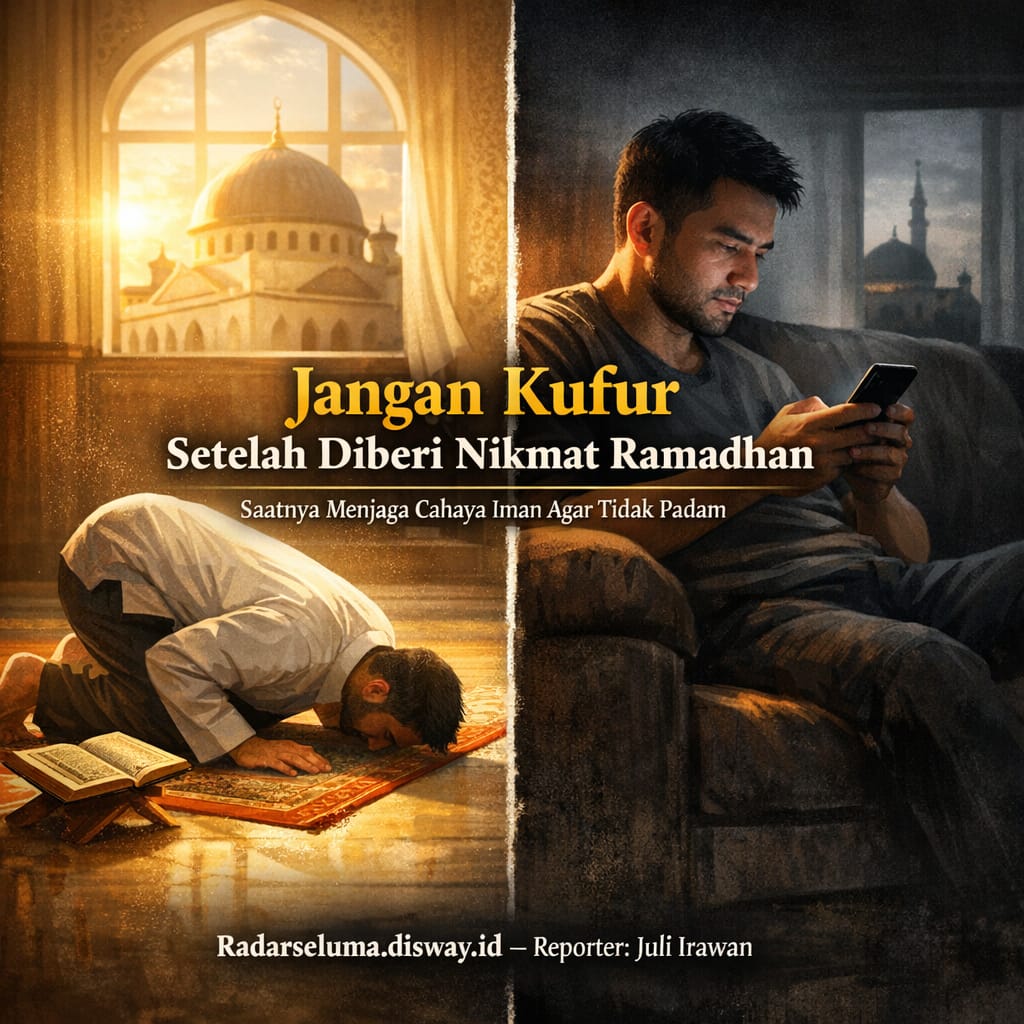 Jangan Kufur Setelah Diberi Nikmat Ramadhan: Saatnya Menjaga Cahaya Iman Agar Tidak Padam