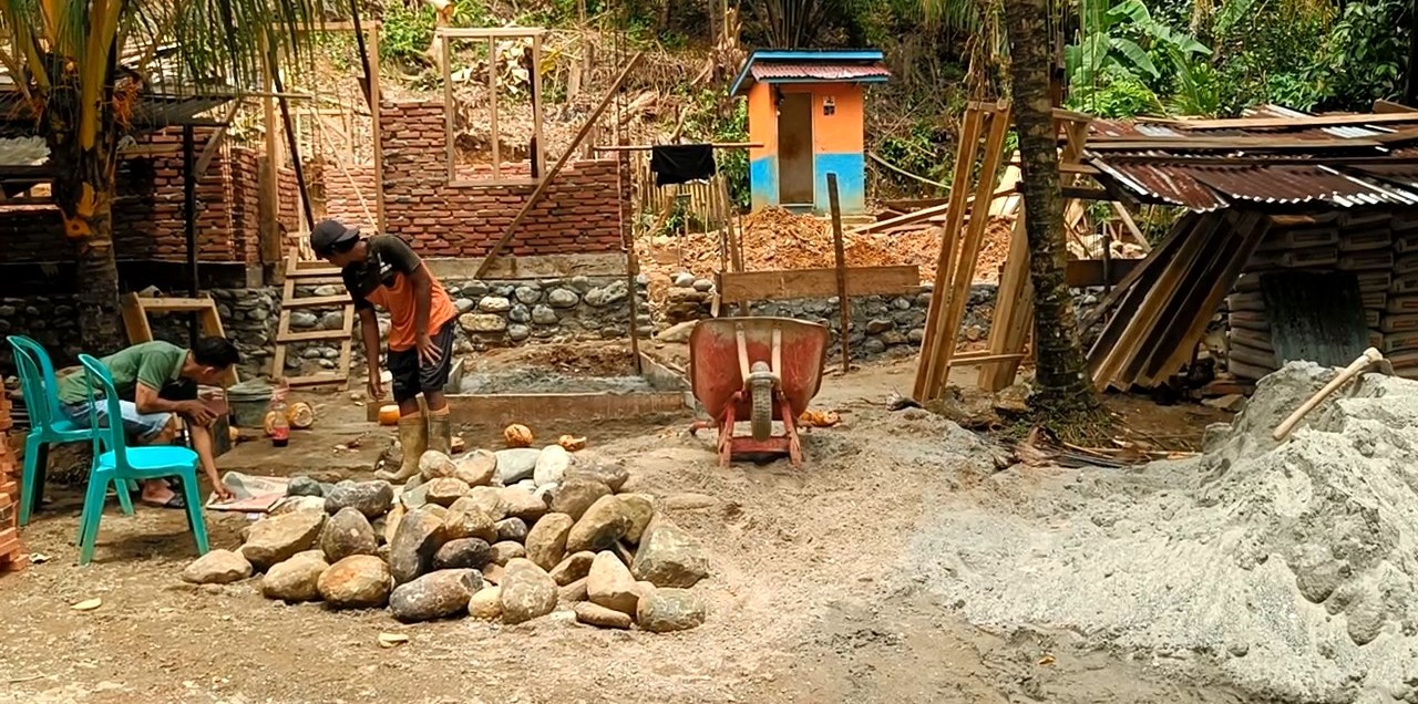 Pembangunan Rumah Balita Seluma Khaira Sempat Tersendat, Material Habis