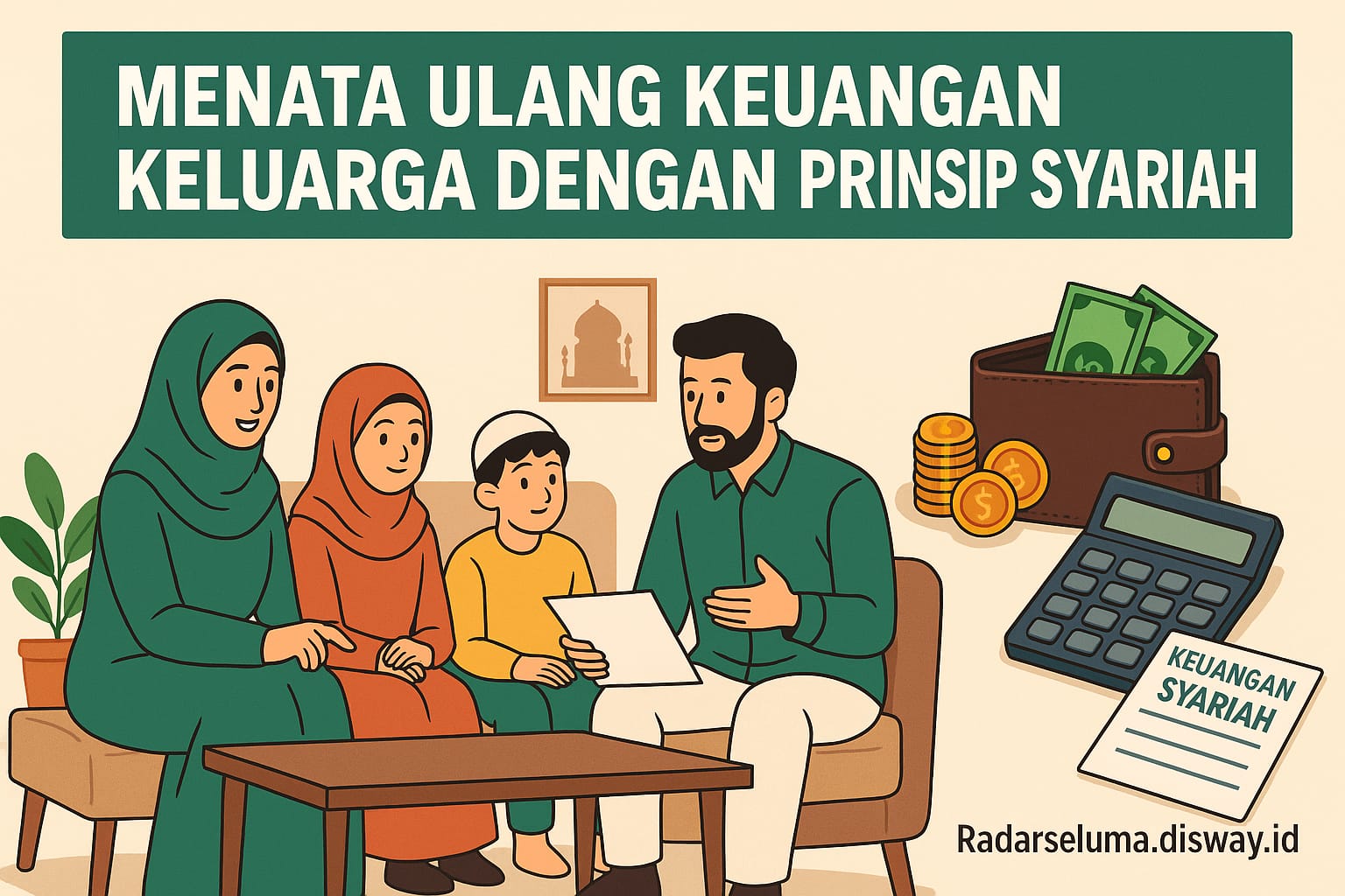 Menata Ulang Keuangan Keluarga dengan Prinsip Syariah