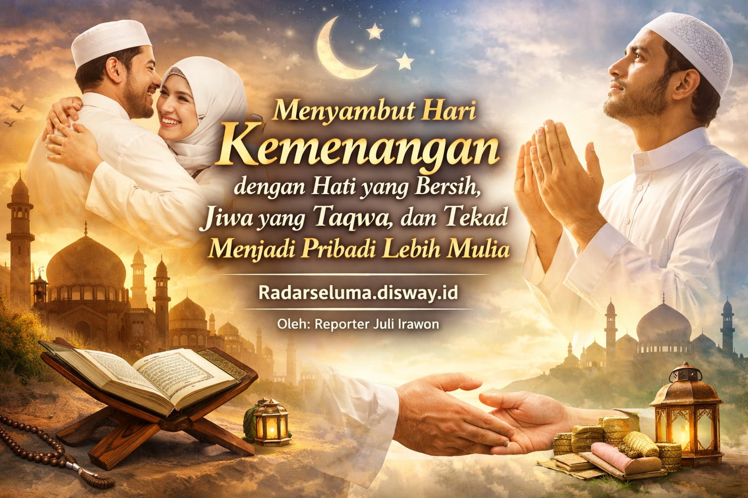 Menyambut Hari Kemenangan dengan Hati yang Bersih, Jiwa yang Taqwa, dan Tekad Menjadi Pribadi Lebih Mulia