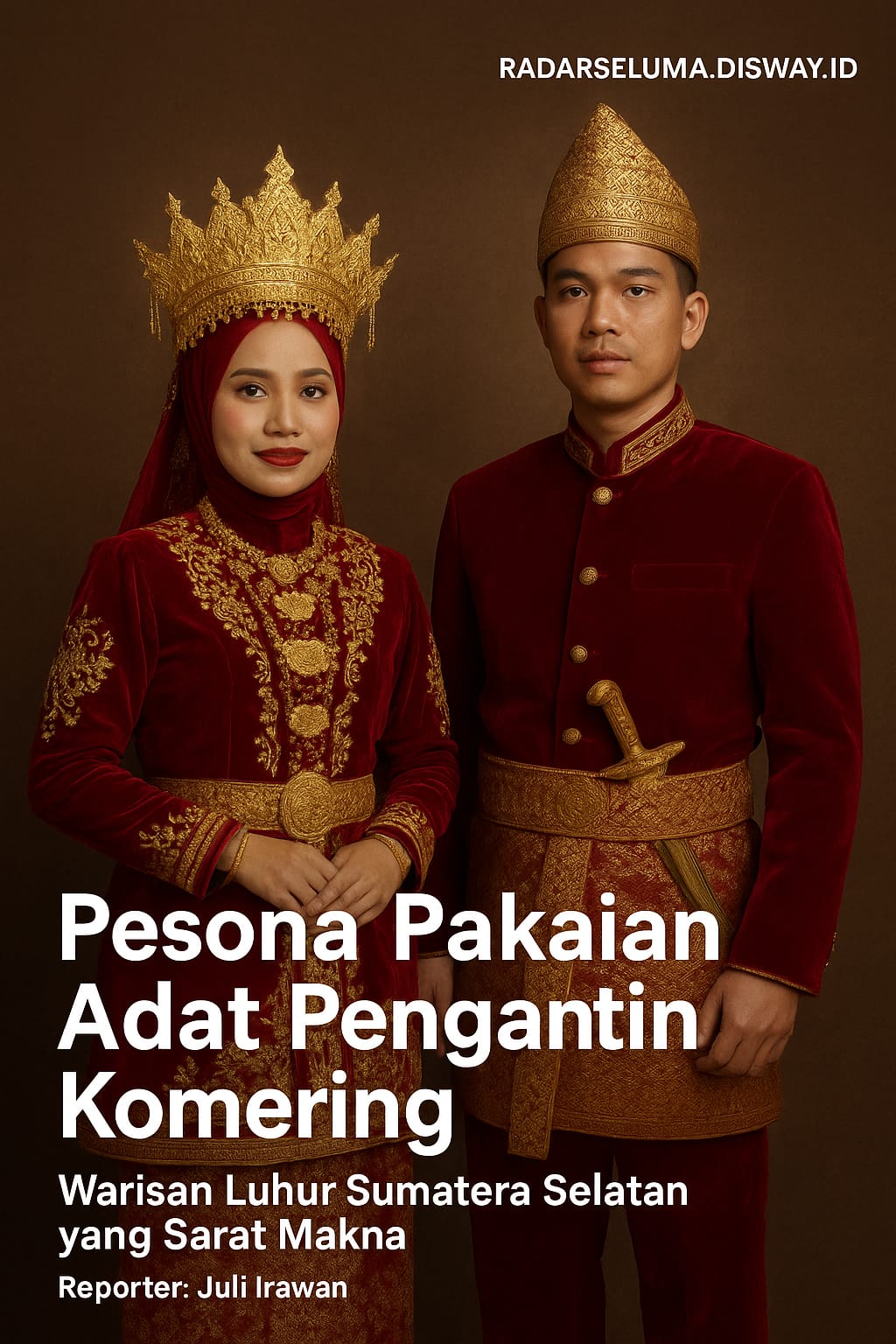 Pesona Pakaian Adat Pengantin Komering: Warisan Luhur Sumatera Selatan yang Sarat Makna