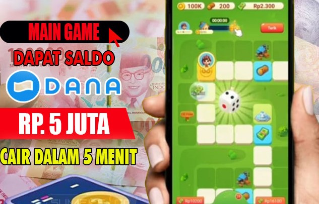 Ada Game Tanpa Undang Teman, Main 2 Hari Dapat Saldo DANA Hingga Rp5 Juta, Simak Disini