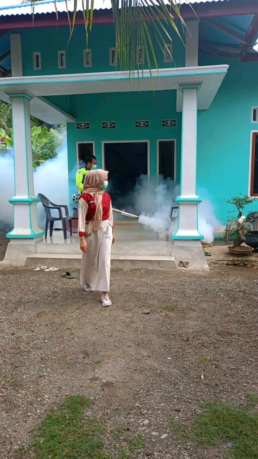 Pencegahan DBD di Bengkulu Selatan, Masih Andalkan Fogging, Pengasapan di Lingkungan Desa