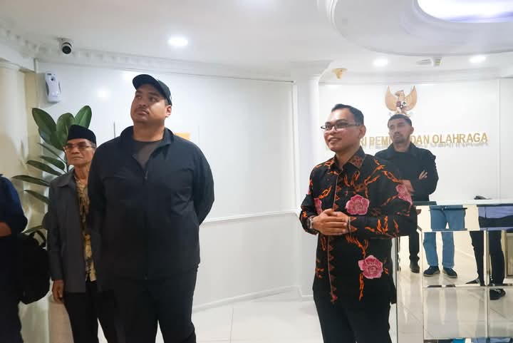 Kunjungi Kemenpora Bupati Seluma Disambut Menpora Dito, Ini yang Dibahas