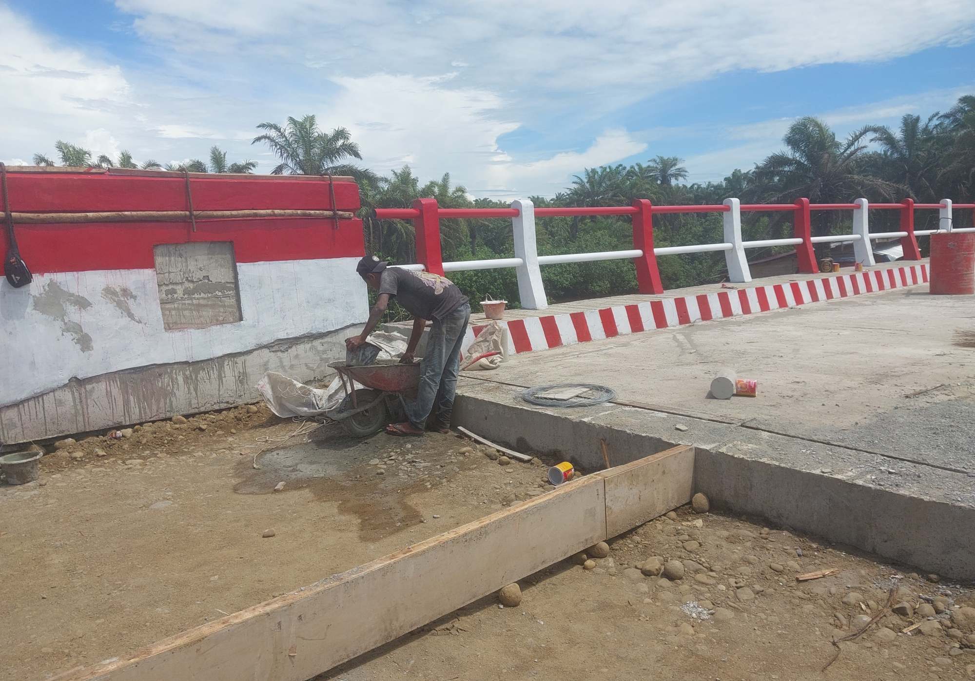 Jembatan Air Martan Seluma Molor, Mulai Juli 2025 Hingga Kini Belum Rampung