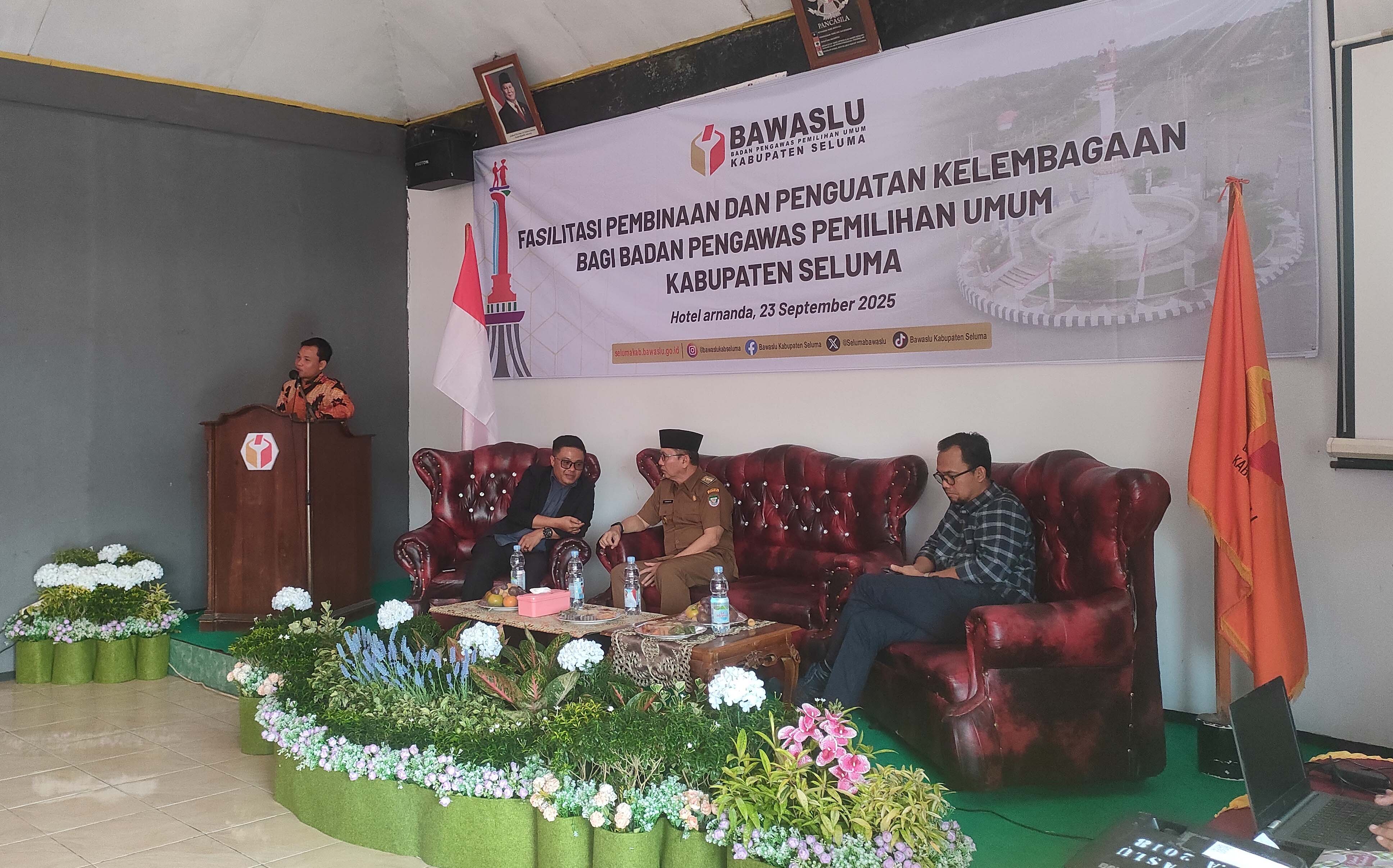  Bawaslu Seluma  Fasilitasi Pembinaan dan Penguatan Kelembagaan