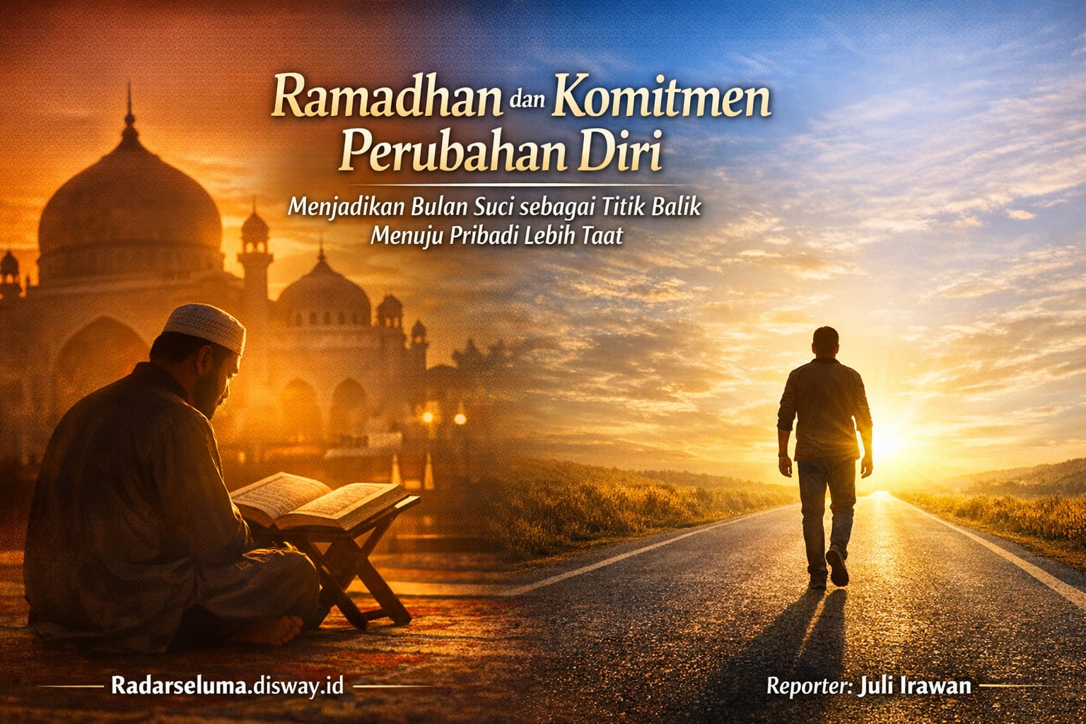 Ramadhan dan Komitmen Perubahan Diri: Menjadikan Bulan Suci sebagai Titik Balik Menuju Pribadi yang Lebih Taat
