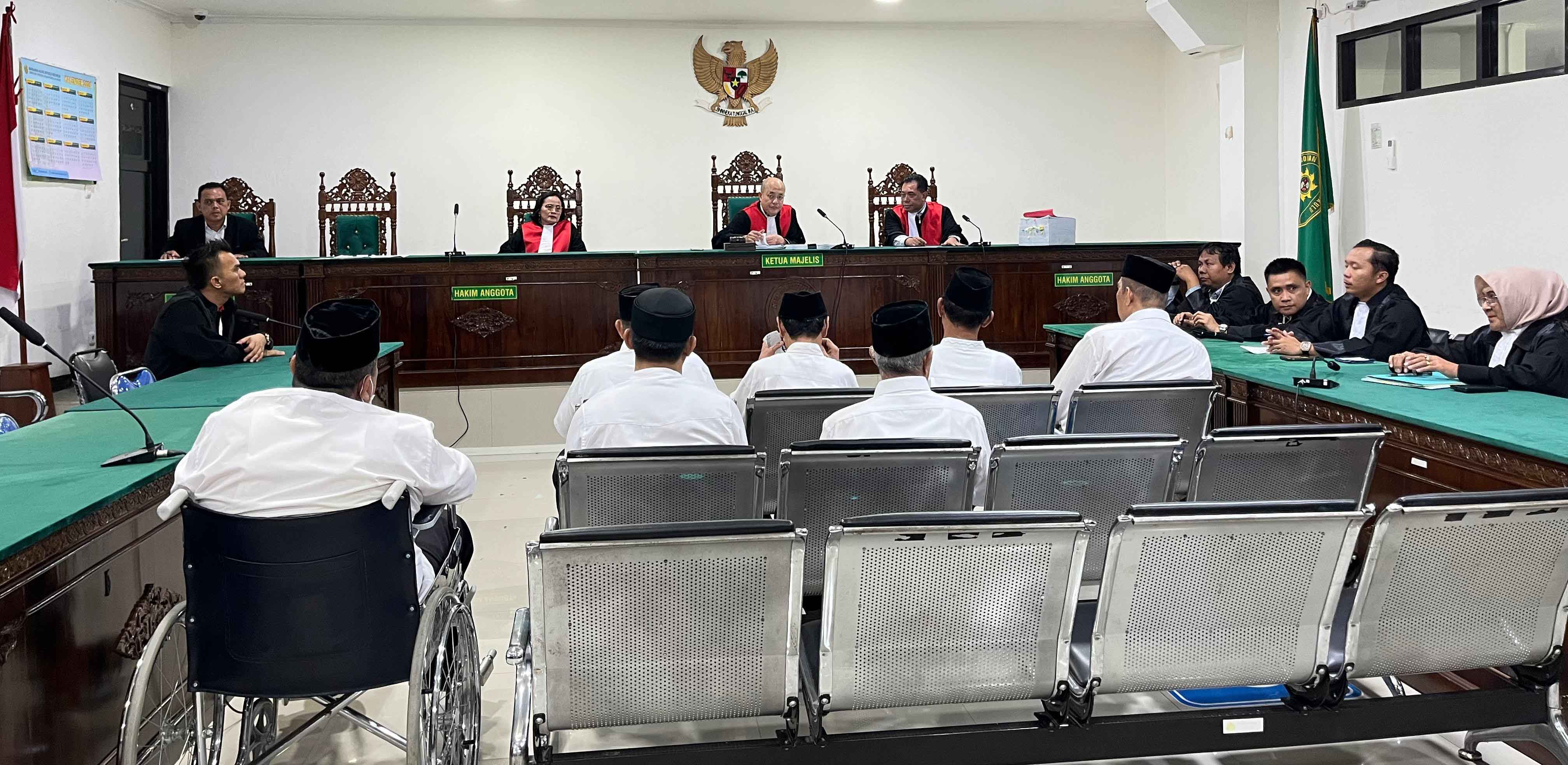  Tujuh Terdakwa  Pembebasan Lahan Perkantoran Pemkab Seluma Divonis Bersalah, Lama Hukuman Berbeda