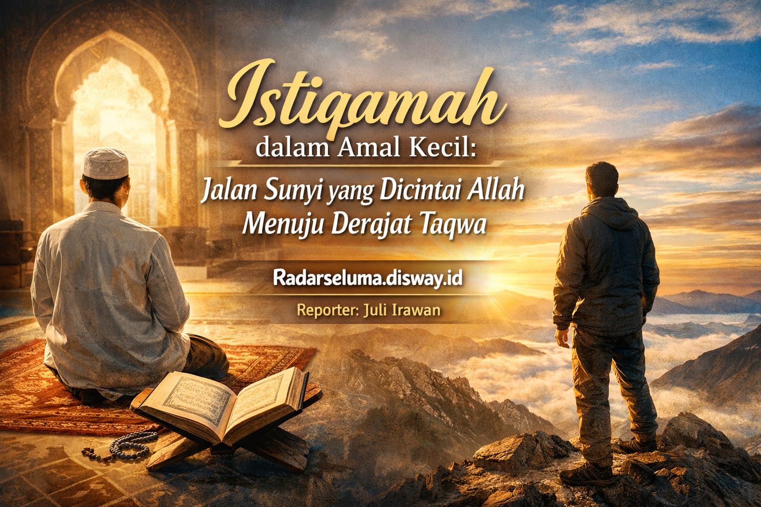 Istiqamah dalam Amal Kecil: Jalan Sunyi yang Dicintai Allah Menuju Derajat Taqwa