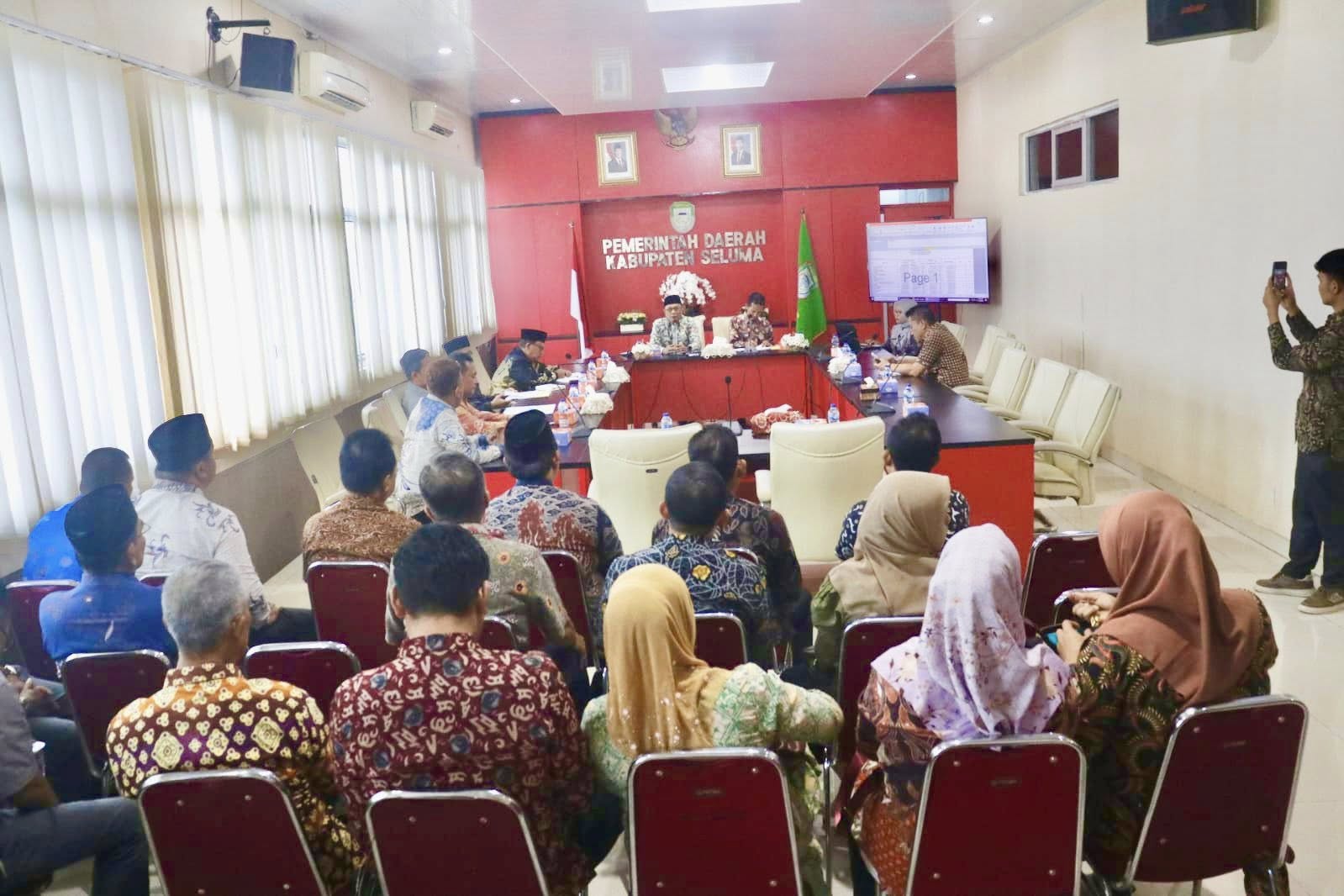 Pj Sekda Seluma Tekankan ke OPD,  Pentingnya Serapan DAK dan DAU! Instrumen Pembangunan di Seluma