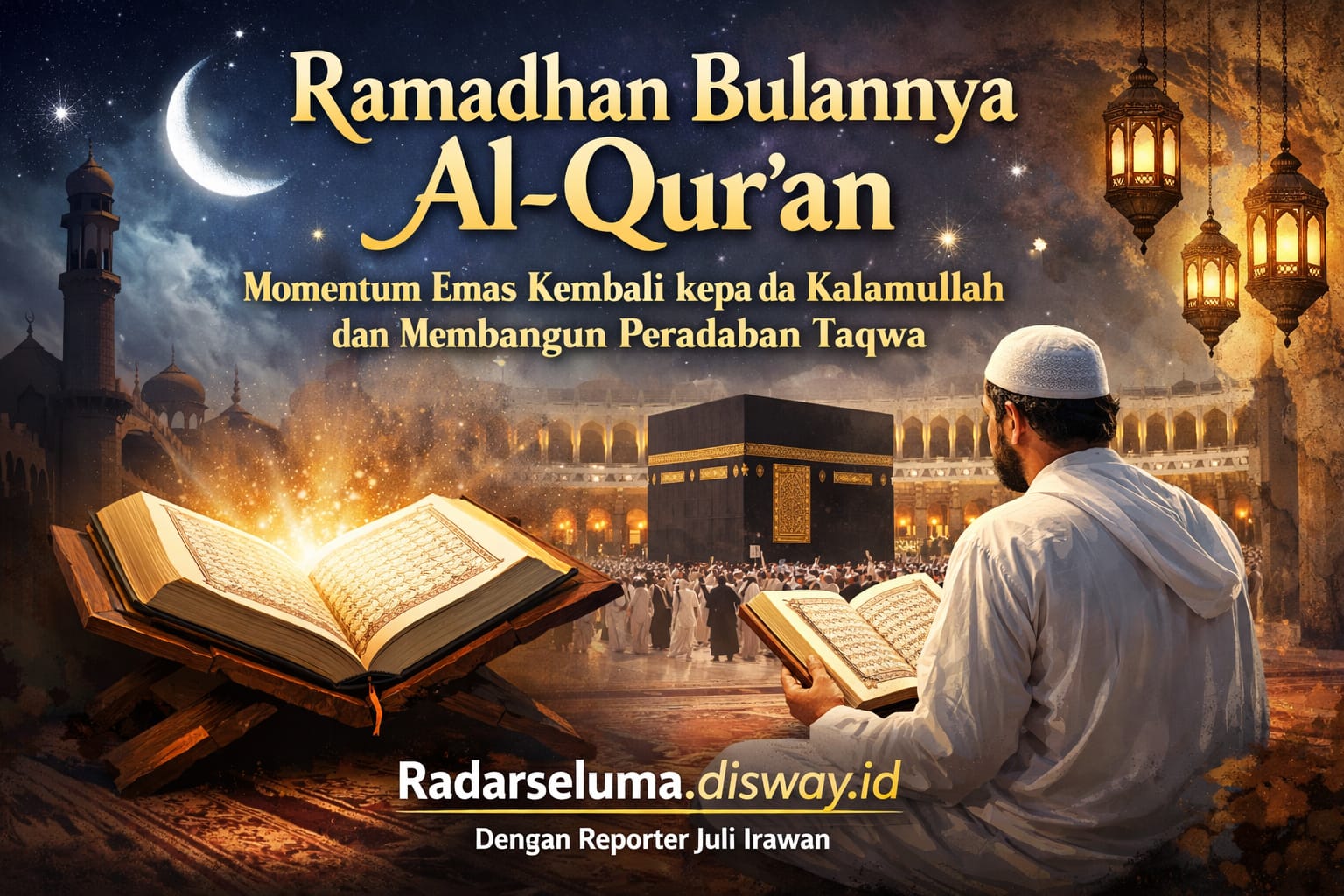 Ramadhan Bulannya Al-Qur’an: Momentum Emas Kembali kepada Kalamullah dan Membangun Peradaban Taqwa