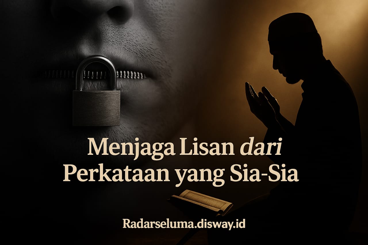 Menjaga Lisan dari Perkataan yang Sia-Sia: Antara Adab dan Amanah Lisan dalam Pandangan Islam