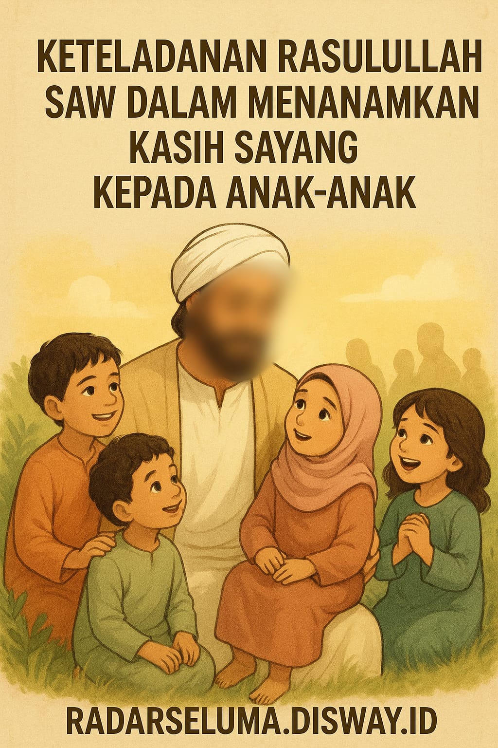 Teladan Rasulullah SAW dalam Menanamkan Kasih Sayang kepada Anak-anak